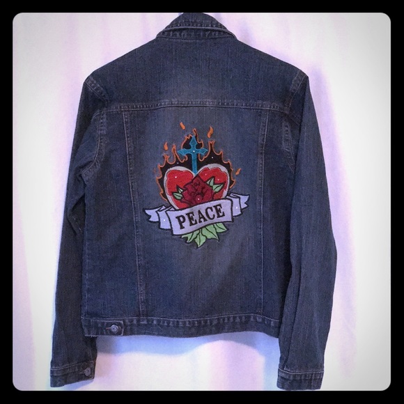 Katydid Jackets & Blazers - Katydid Denim Jacket- Size Large